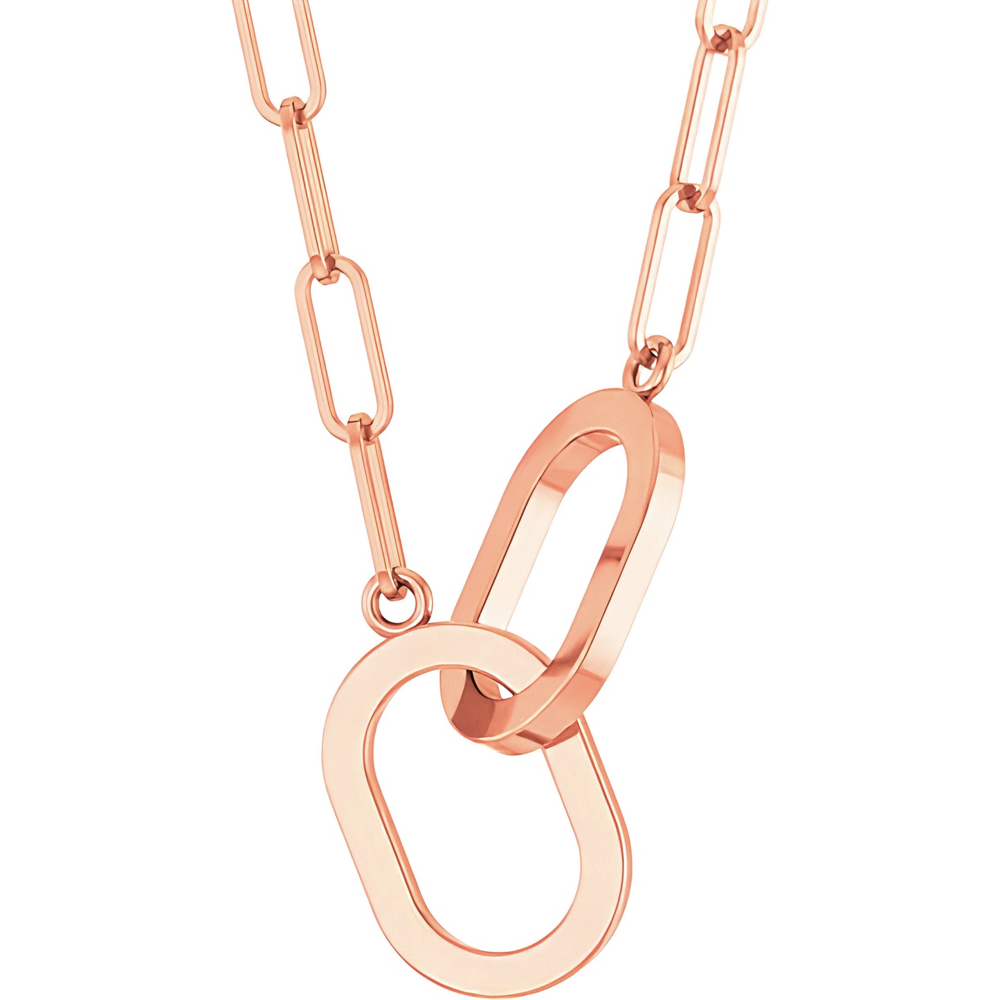 Interlocking Oval Necklace