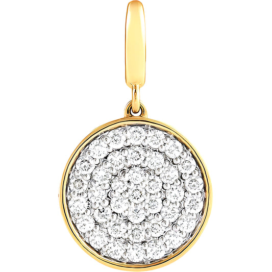 Diamond Disc Pendant